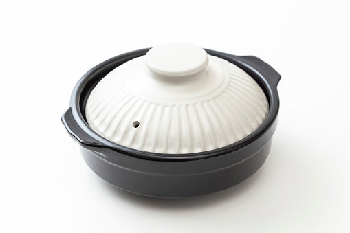 Earthen Pot Black & White