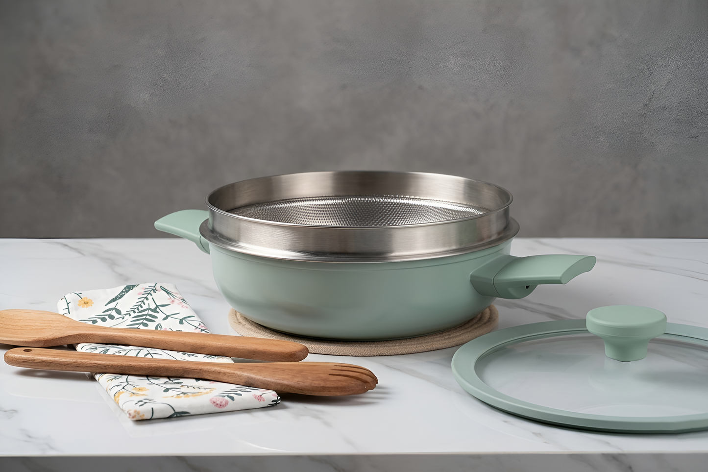 Ceramic Steamer Pot